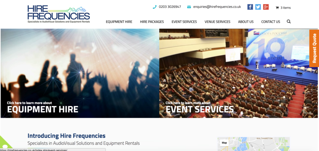 Launch of our new website