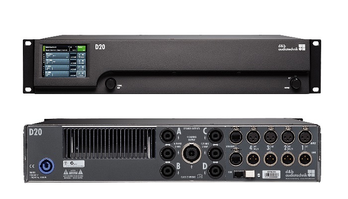 D&b Audiotechnik D20 Amplifier (4x 1.6kW @ 4ohm) | Hire Frequencies